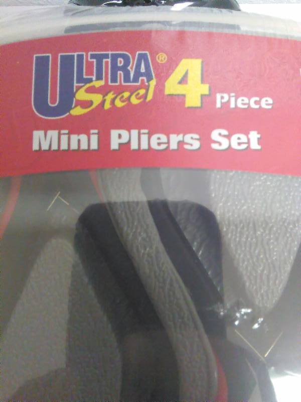 4 pc. Mini Plier Set