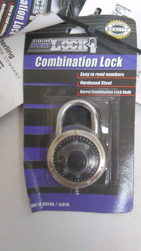 Combination Pad Lock (5) by Sterling Lock Company