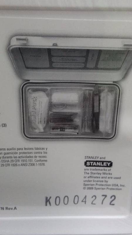 First Aid Kit, by Stanley
