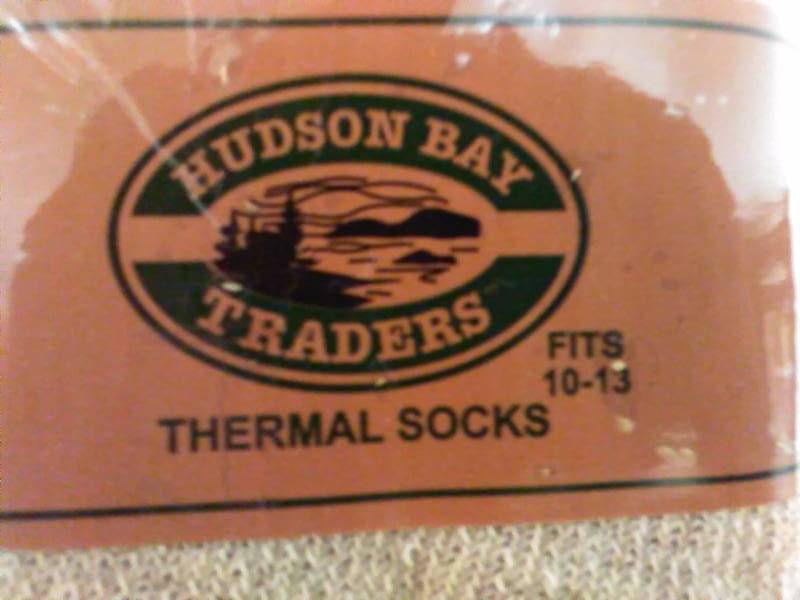 Hudson Bay Trader Thermal Socks (3 pr.) Men�s fits size 10-13