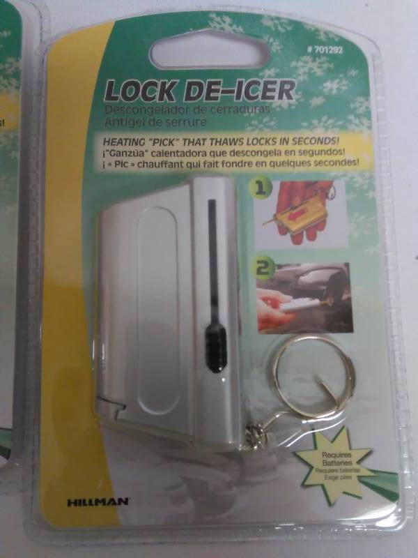 Lock De-icer Key Pick, heats in seconds (5)