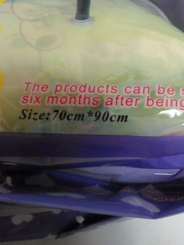 Vacuum Compression bags for storage (6) 27 x 35 inches