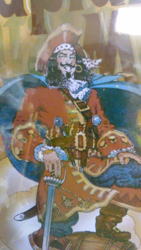 Captain Morgan Spiced Rum Metal Sign 12 x 18 inches