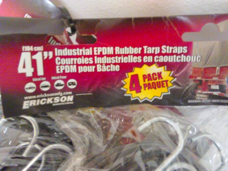 41-inch Rubber Strap, 4 straps per package (3 pks.)