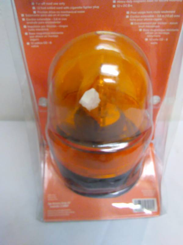 Baja Tough Revolving Signal Light (amber) by Blazer, 12V