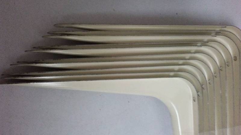 Shelf Brackets (10) 7 x 9 inch, Ivory