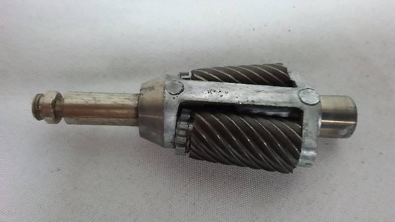 NEW OLD STOCK, Replacement Cast and Stainless Sharpener for Hand Operated Pencil Sharpener.  Gears all work.