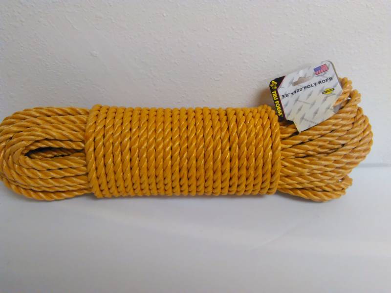 38 x 100 Poly Rope Gold