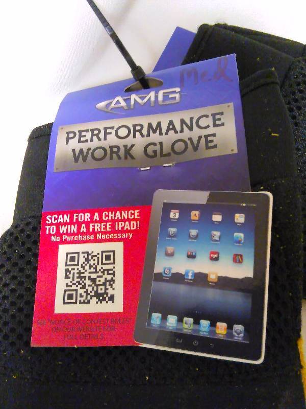 Performance Work Glove, Med., AMG (2 pr.)