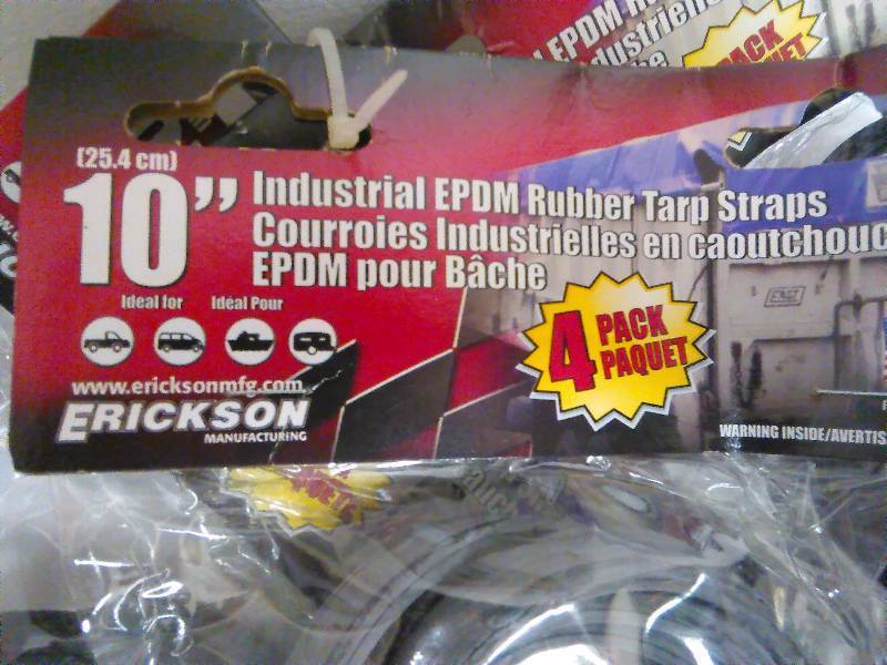 41-inch Rubber Strap, 4 straps per package (3 pks.)