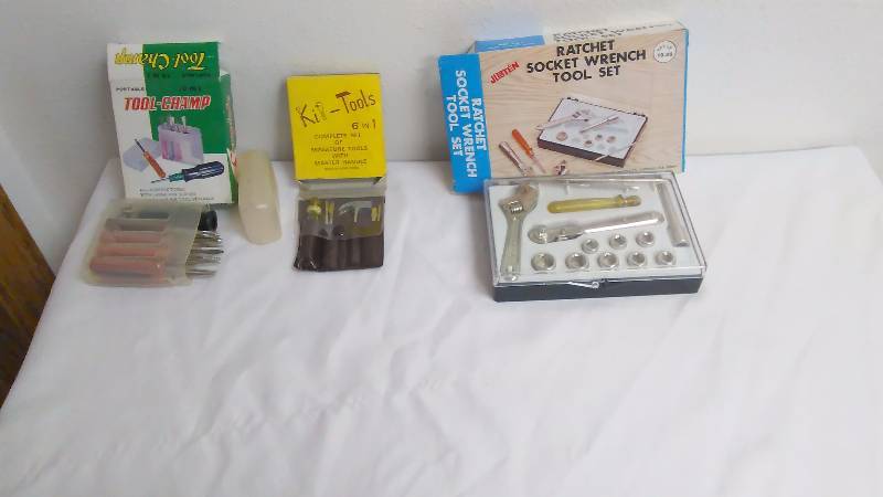 Ratchet Socket, Screwdrivers and more, Vintage New Old Stock � see pictures