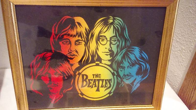 15th Anniversary 8 x10 Framed Beatles Pictures (2)