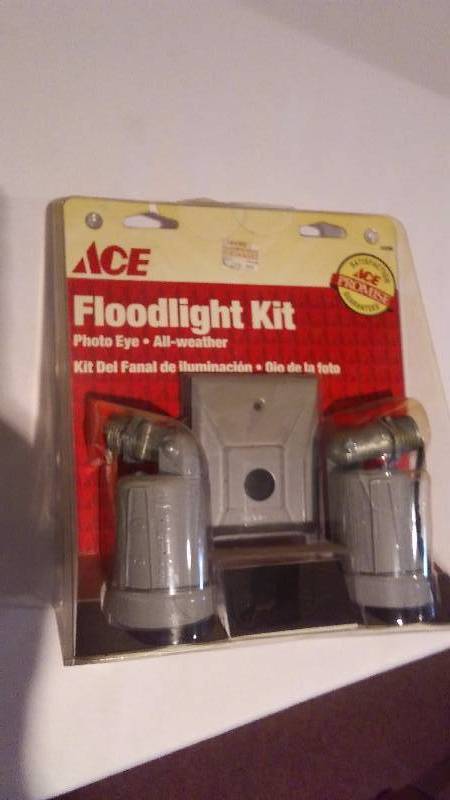 Flood Light Kit, Photo Eye All Weather � New in Box