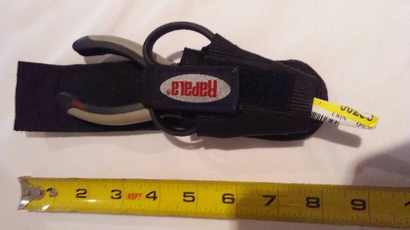 Rapala Fishing Accessory Kits, Long Nose Plier and Scissor in Pouch