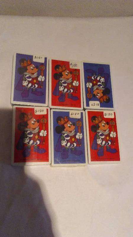Mickey Mouse Playing Cards (6)