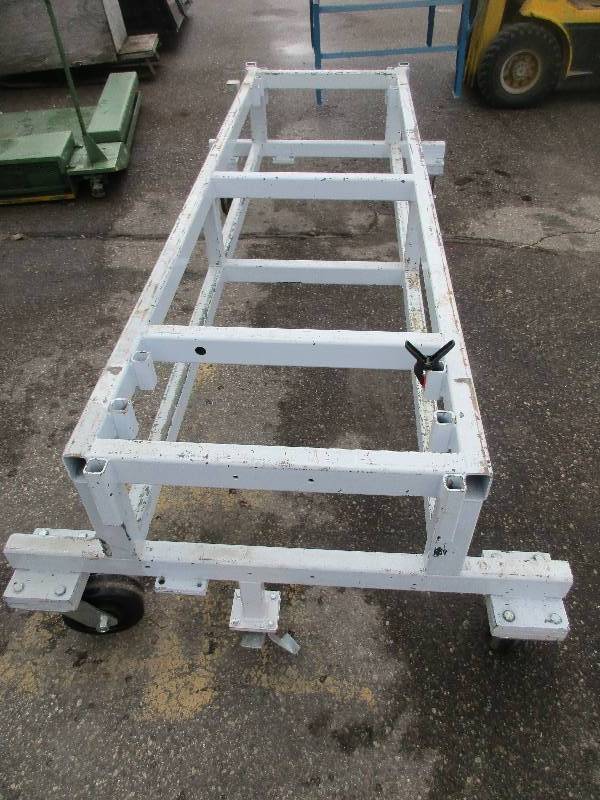 Heavy duty metal table 4 x 88 W 8 heavy duty casters
