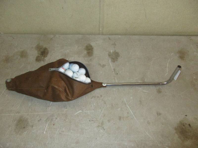 bag full of golf balls