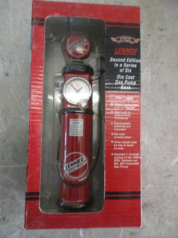 Lennox second edition die cast gas pump bank