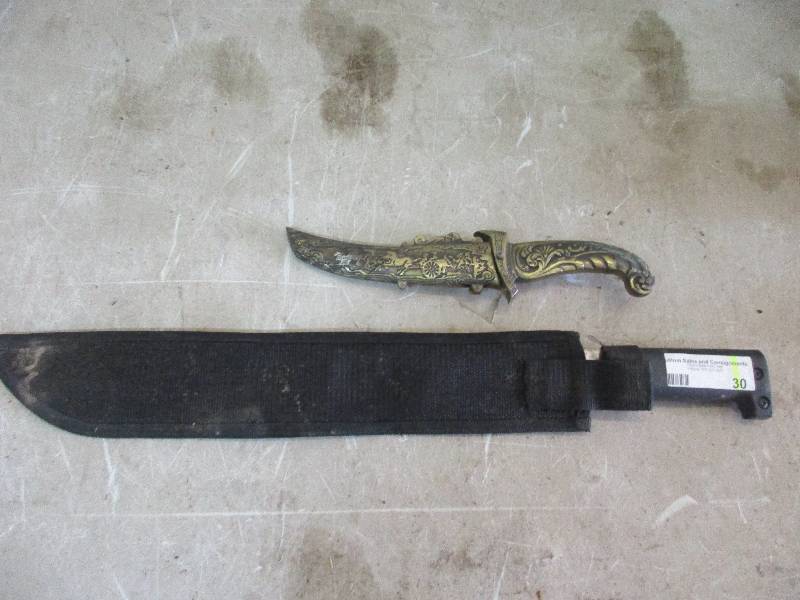 knife and machete