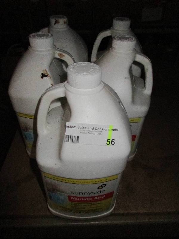 5 gallons of muriatic acid