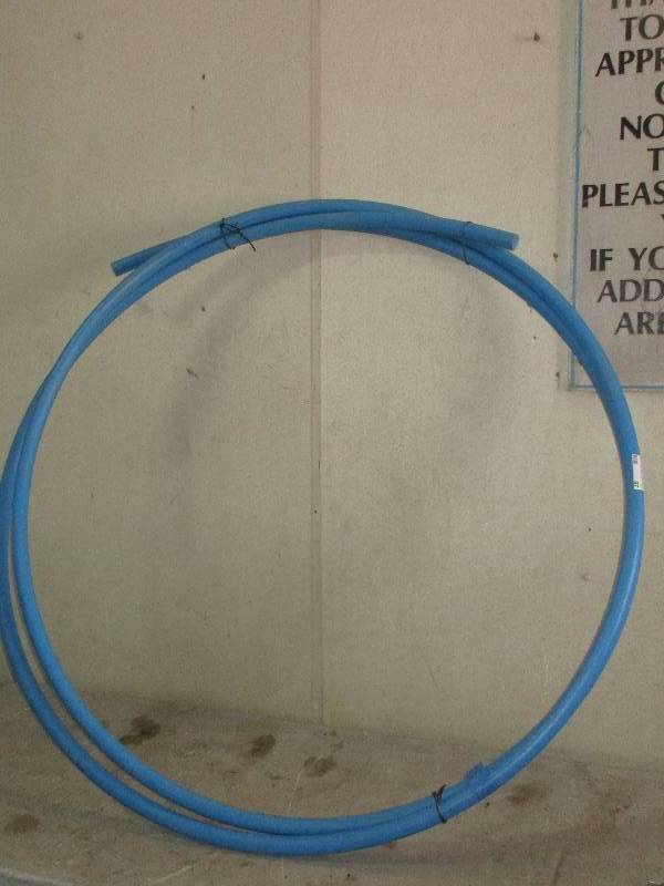 1 Rigid blue water pipe 27 long
