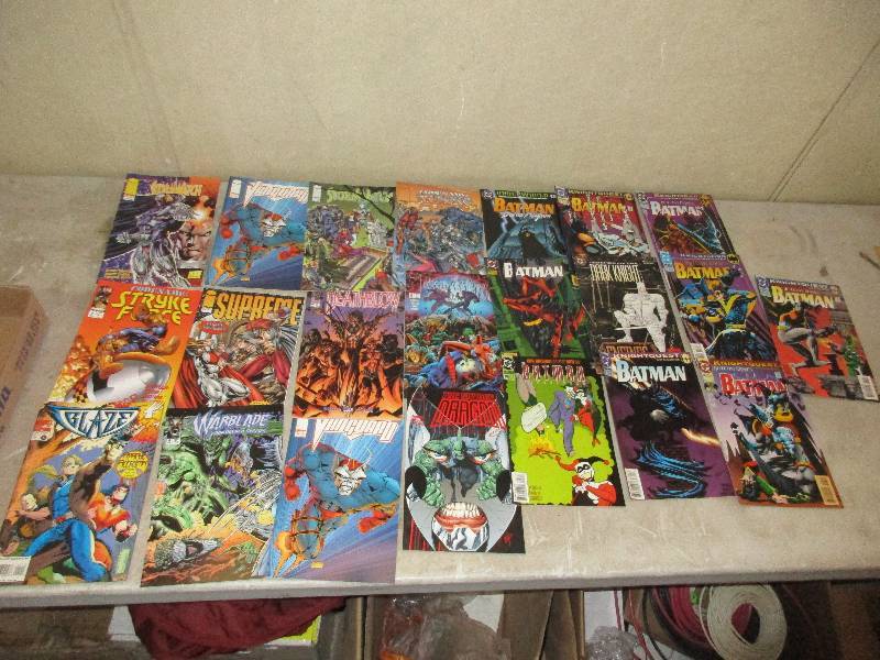 10 batman comics and other misc comics