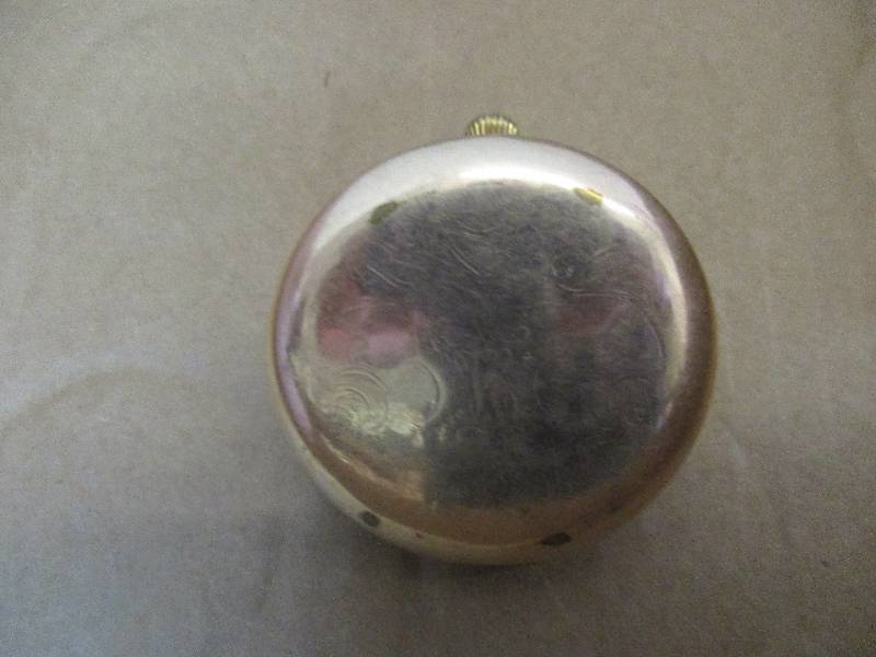 14k gold elgin pocket watch - works