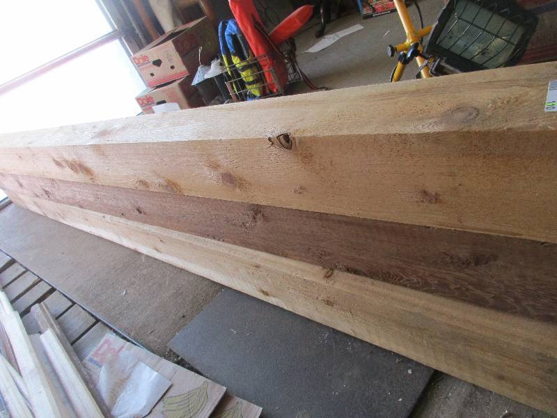 3 - 10 long 6x6 cedar beams