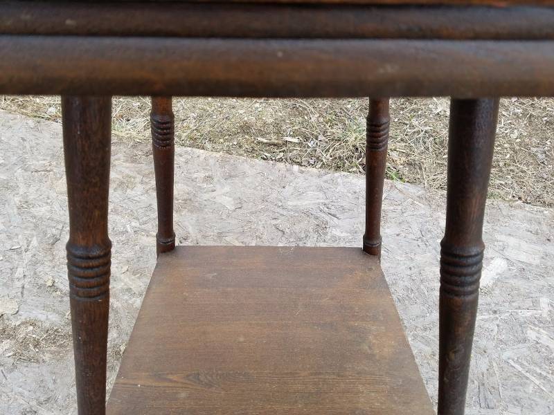 lot 132 image: Antique End Table