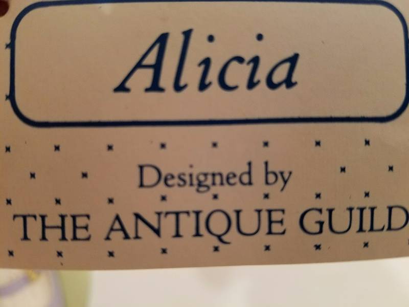 lot 16 image: Alicia,Porcelain Doll By The Antique Guild