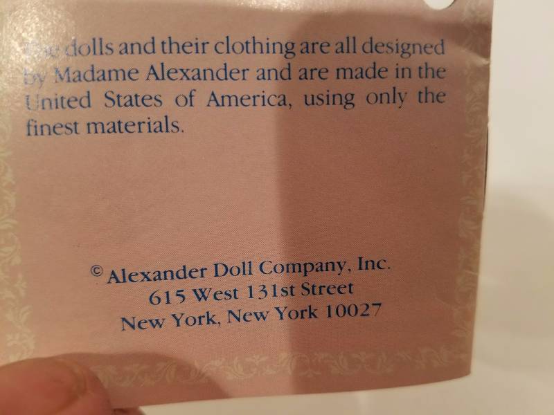 lot 7 image: Miniature Doll by Madame Alexander