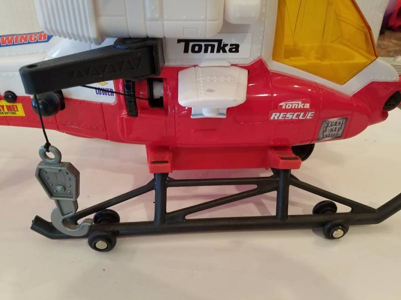 lot 23 image: Tonka Helicopter and J.D. 4 Wheeler