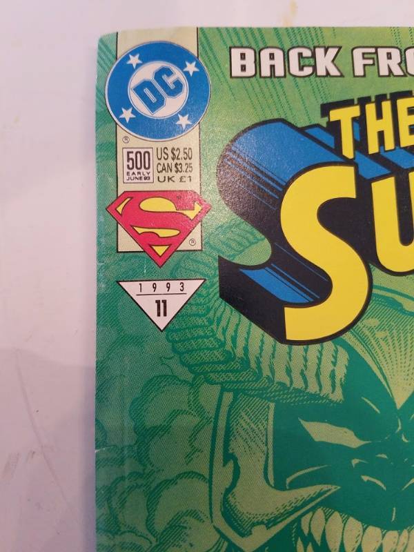 lot 100 image: DC Adventures Of Superman #500