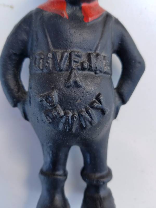 lot 44 image: Cast Iron Black Coin