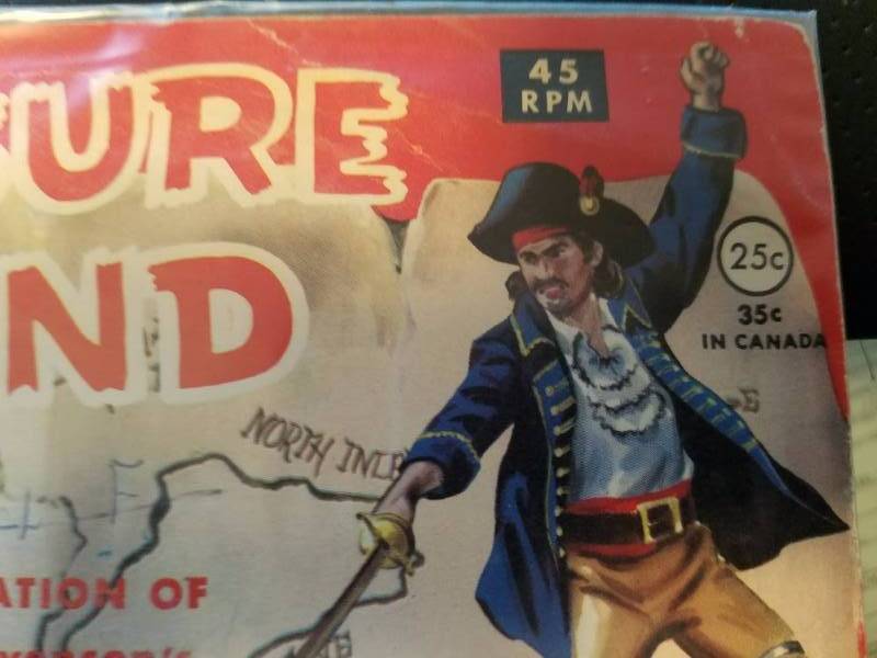 lot 115 image: Treasure Island 45 RPM