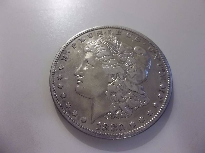 1880 S  Morgan Silver Dollar Higher Grade