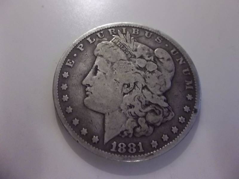 1881 Morgan Silver Dollar
