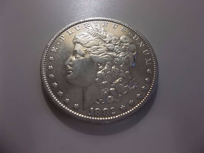 1882 Morgan Silver Dollar Better Grade Polished