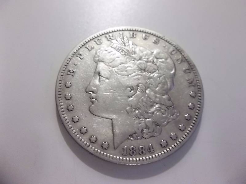 1884 S Morgan Silver Dollar