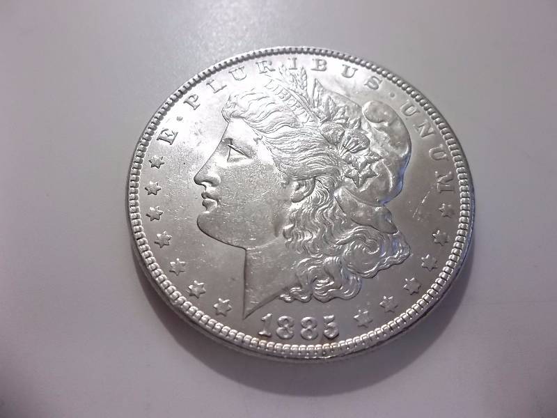 1885 Morgan Silver Dollar High Grade MS