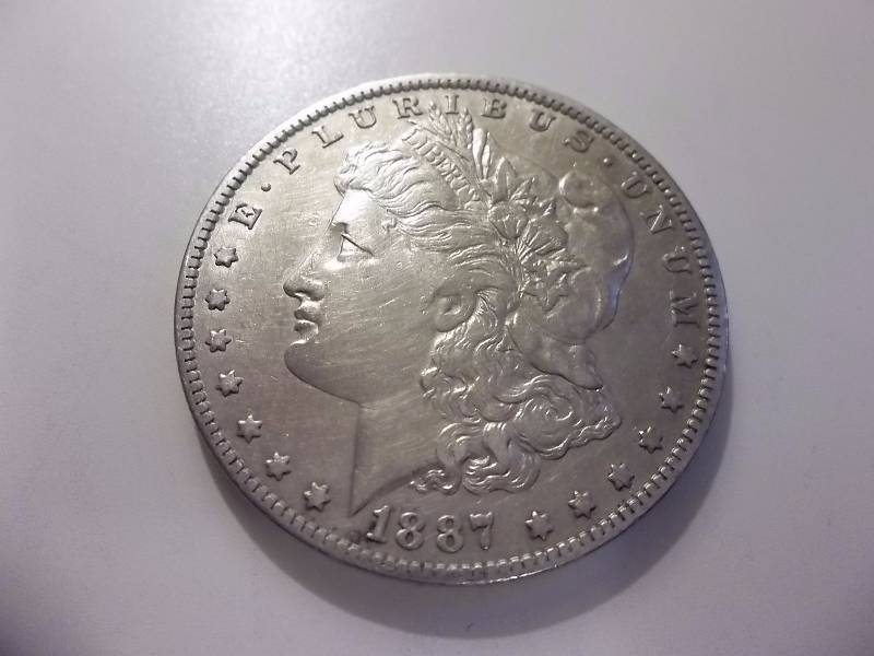 1887 O  Morgan Silver Dollar