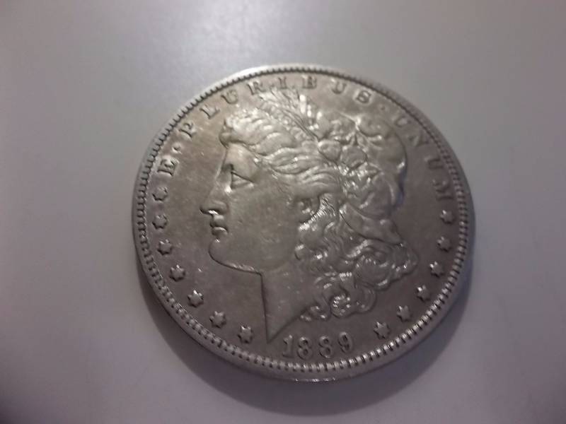 1889 O Morgan Silver Dollar