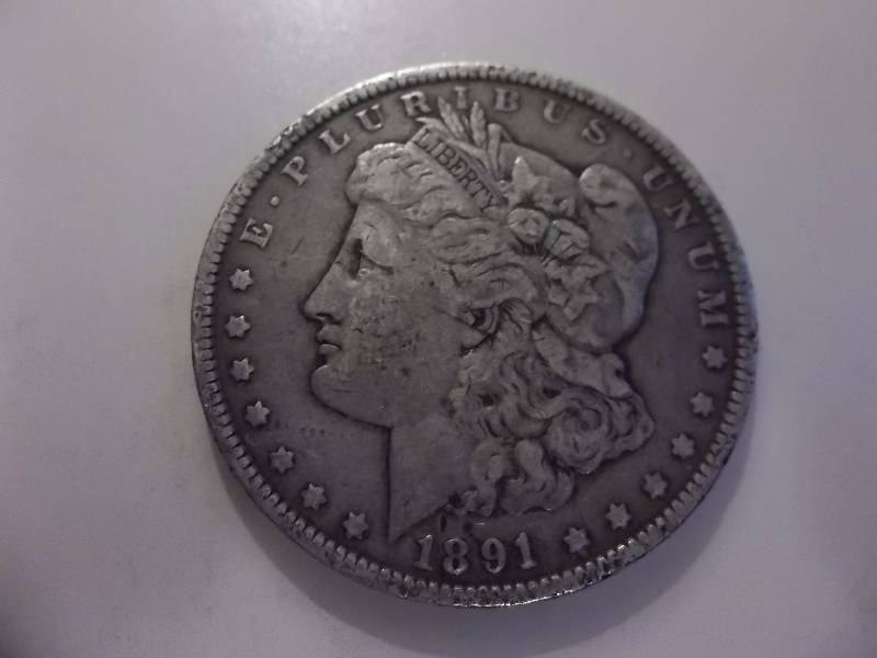 1891  Morgan Silver Dollar