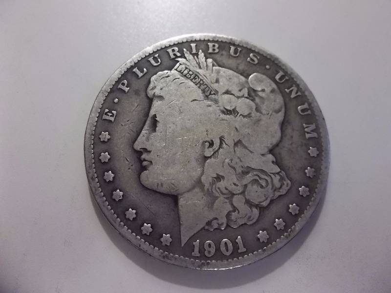 1901 O Morgan Silver Dollar