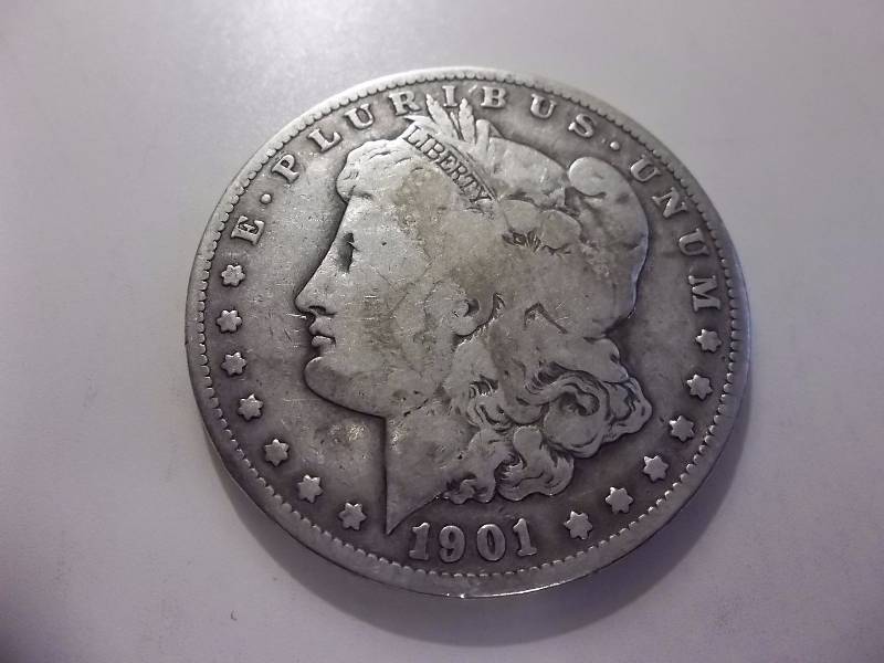 1901 S Morgan Silver Dollar