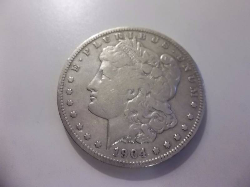 1904 O Morgan Silver Dollar