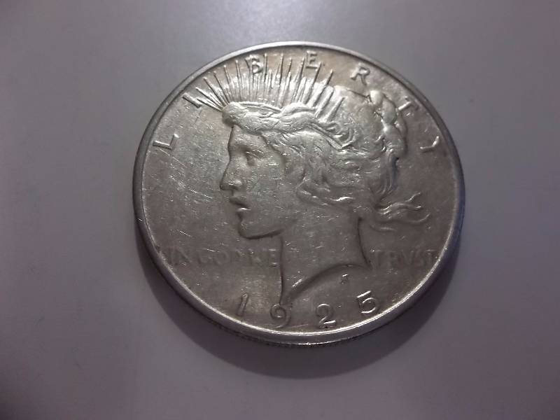 1925 Silver Peace Dollar Higher Grade