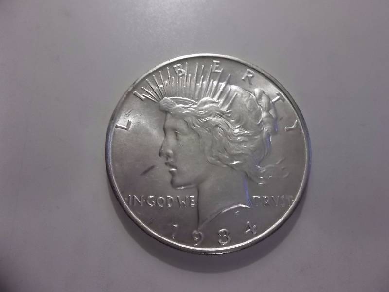 1934 D Peace Silver Dollar High Grade MS