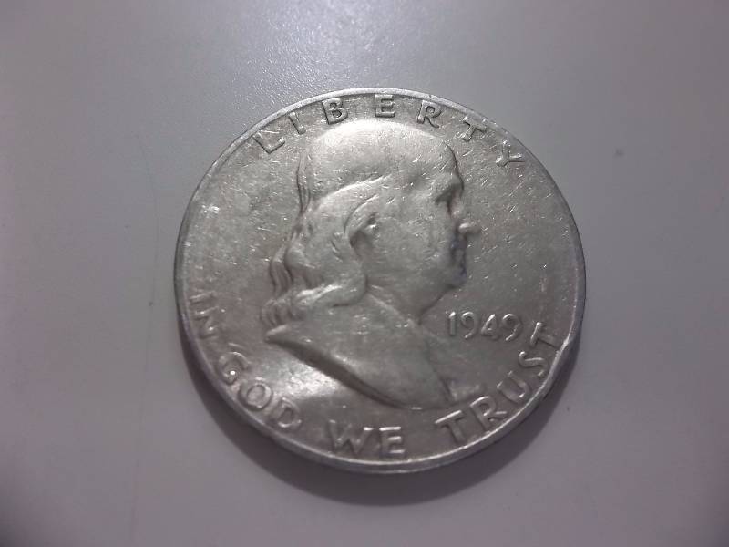 1949 S  Franklin Half Dollar Higher Grade