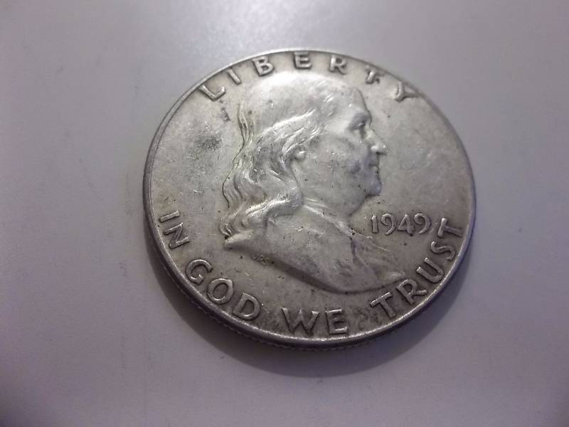 1949 Franklin Half Dollar Better Grade